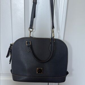 Dooney & Bourke Black Leather Satchel